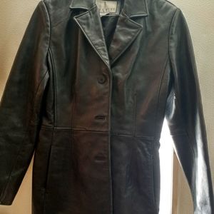 Womans leather jacket